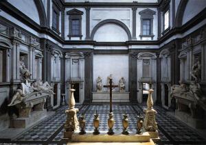 Michelangelo-Buonarroti-View-of-the-Medici-Chapel
